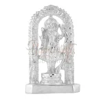 Ram Silver Resin Statue - Image 2